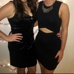 Black Cutout Express Dress